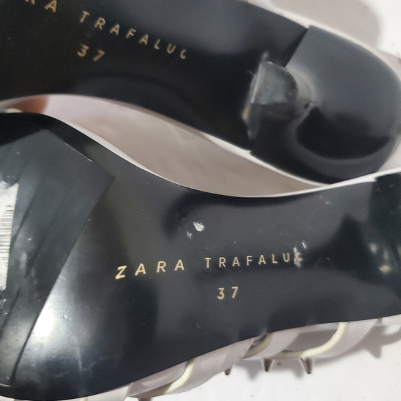 🌸SOLD🌸Zara Studs heels - Picture 4 of 4
